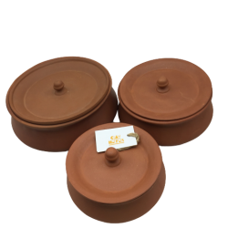 Dinner Set - 3 Serving pots