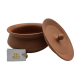 Degchi - Clay pot with flat lid